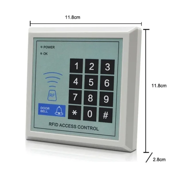 RFID Access Control System Device Security Protection 125Khz 1000 Users Proximity Card Reader Password/Card Lock - Image 3