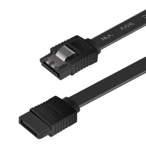 6Gbps SATA Cable – 90° Right Angle with Locking Latch for HDD, SSD & CD/DVD Drives