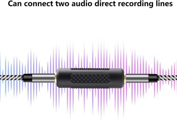 3.5mm Stereo Jack to 3.5mm Stereo Jack Adapter Connectors Stereo Coupler Female to Female - Image 12