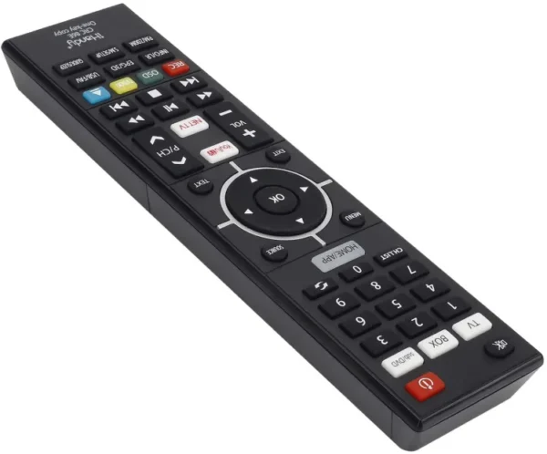 Ihandy Universal One-Key Learning Remote Control For TV Box, DVD, SAT, & Set-Top Boxes | with, YouTube TV, and Netflix Buttons & With Free AAA Cells - Image 3