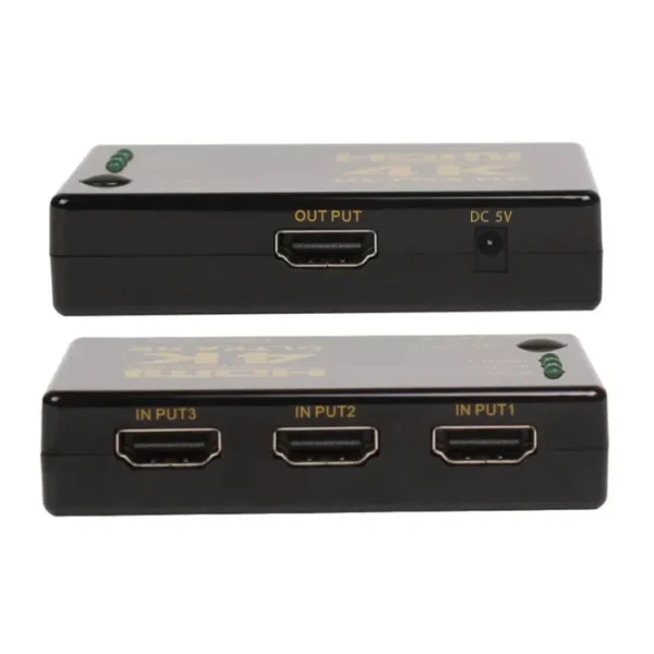 HDMI Switcher High-Definition three in one 4k Infrared Remote Control three cut one HDMI switch 3 in one conversion - Image 5