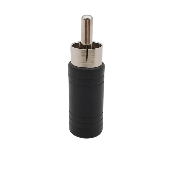 3.5mm Female to RCA Male Mono Plug Audio Jack Connector Converter 6.35 to 3.5 Microphone Adapter M/F Black - Image 7