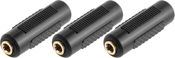3.5mm Stereo Jack to 3.5mm Stereo Jack Adapter Connectors Stereo Coupler Female to Female - Image 3