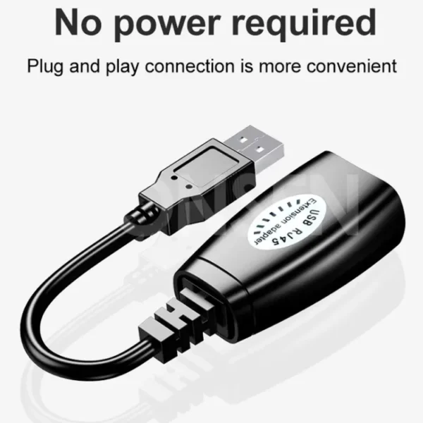 USB Extension Extender Adapter Up To 150ft Using CAT5 RJ45 LAN Cable - Image 4