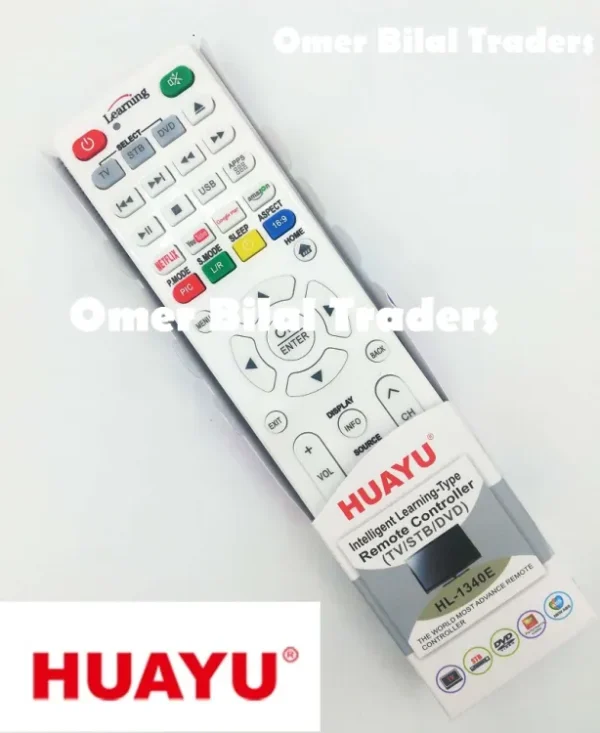 3 In 1 Universal Learning Remote -1340E NETFLIX-YOUTUBE-AMAZON KEY TV/LCD/SATELLITE/DVD SMART CONTROL AMBALAJLI - Image 7