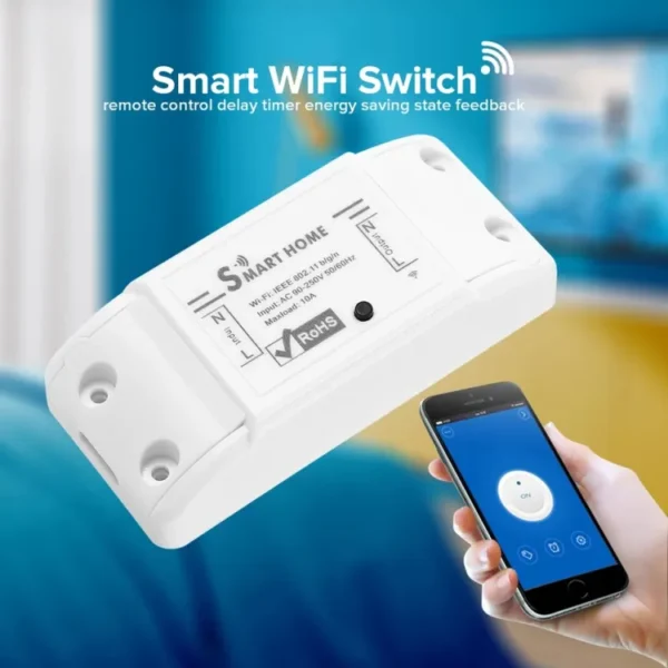Tuya WiFi Smart Switch APP Wireless Controller Universal Breaker Timer Smart Life Work with LED Light Switch Alexa Accessories - Image 10