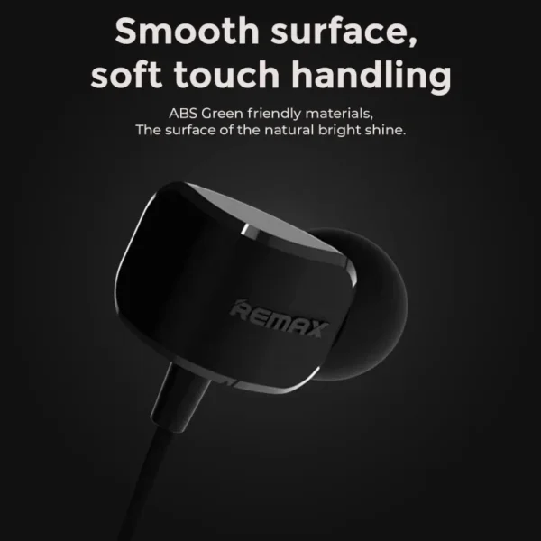 Remax RM-502 Stereo Music headphones with HD Mic in-ear 3.5mm wired Earphone For iphone Xiaomi Samsung - Image 3