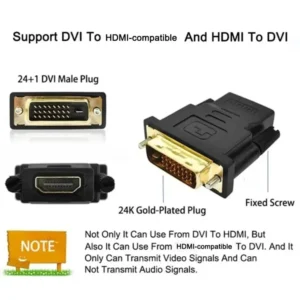 Full HD 1080P DVI Converter HDTV Projector Monitor DVI 24+1 HDMI Compatible Adapter Cable DVI HDMI Compatible Cable
