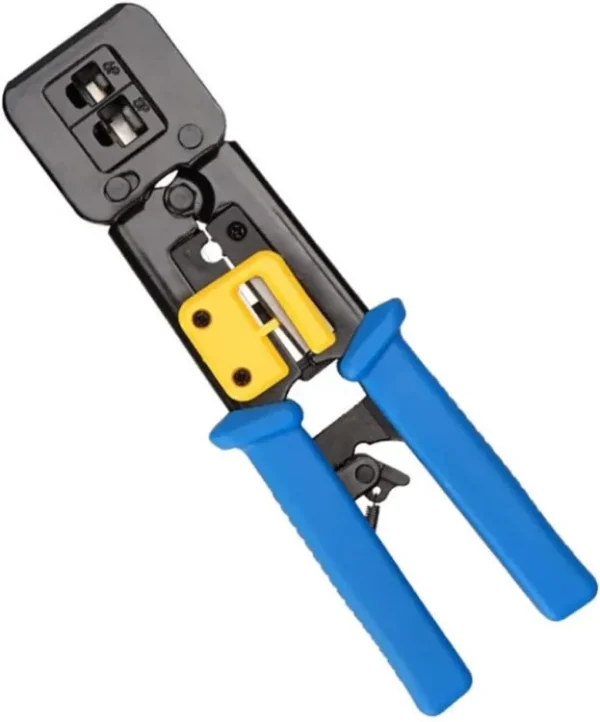 RJ45 Cat5 Cat5e Cat6 Crimp Tool Kit Pass Through Crimping, Ethernet Crimper Network Tool for Pass Through and Legacy Connector - Image 8