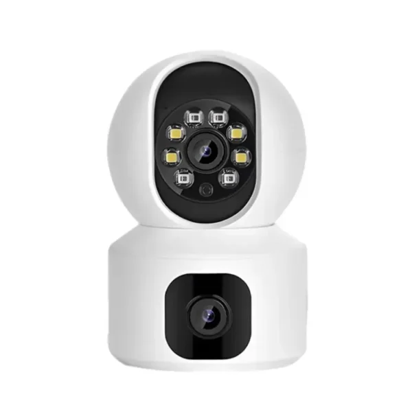 2K 2MP Dual Lens Smart WiFi PTZ IP Camera Baby Monitor Camera Night Vision Ai Auto Surveillance Wireless CCTV Surveillance Monitor