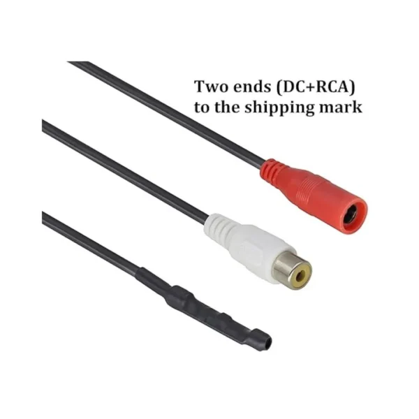 Cable Microphone High Sensitive CCTV Camera Sound Audio Pickup Monitor Device - Image 5