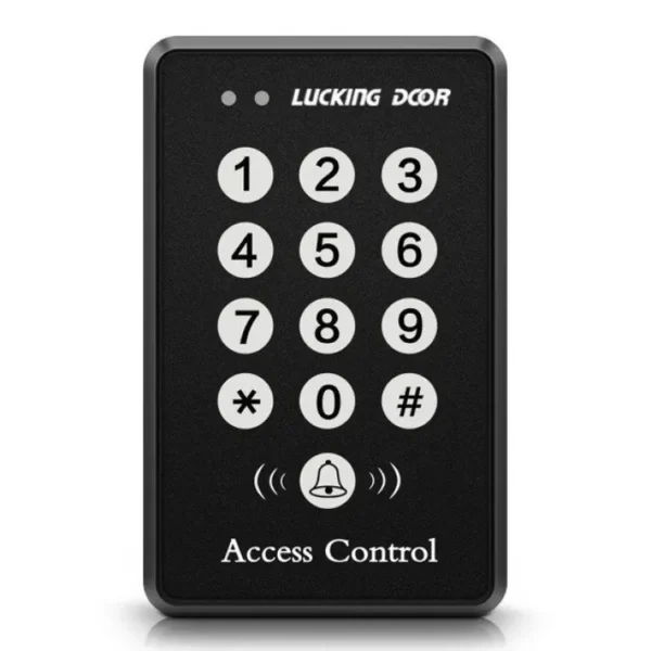 125Khz RFID Access Control Keypad Reader Device 500 Users Security RFID Proximity Entry Lock Door Access Controler Keyboard