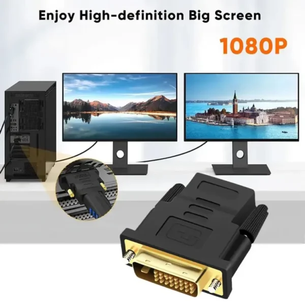 Full HD 1080P DVI Converter HDTV Projector Monitor DVI 24+1 HDMI Compatible Adapter Cable DVI HDMI Compatible Cable - Image 5