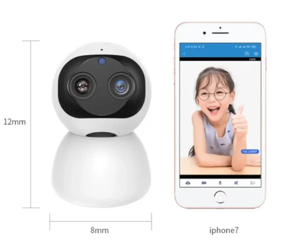 Smart Wireless Indoor IP Camera Night Vision WiFi Camera Pan/Tilt/Zoom | Consumer Electronics | Home Surveillance | Security Cameras | Security Cameras - Image 5