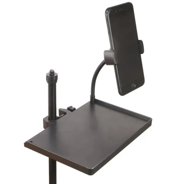 Universal Phone Holder Clip 1/4 Screw For Live Mic Sound Card Tray Round Lamp Tripod Stand For 6cm To 10cm Smartphone Devices - Image 6