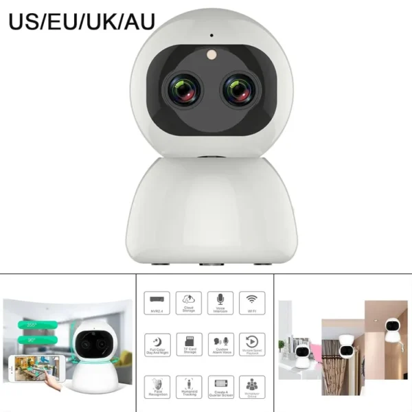Smart Wireless Indoor IP Camera Night Vision WiFi Camera Pan/Tilt/Zoom | Consumer Electronics | Home Surveillance | Security Cameras | Security Cameras - Image 6