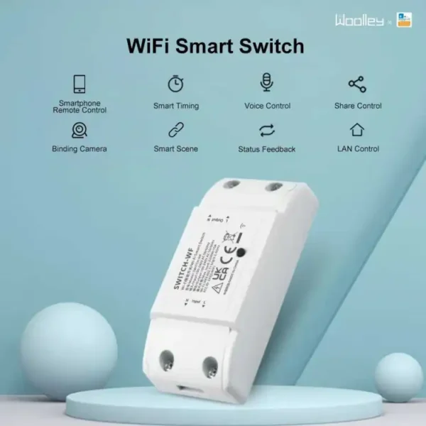 Tuya WiFi Smart Switch APP Wireless Controller Universal Breaker Timer Smart Life Work with LED Light Switch Alexa Accessories - Image 11
