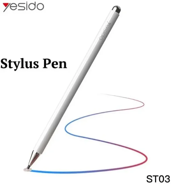 YESIDO ST03 High Precision Sensitivity Disc Stylus Capacitive Touchscreen Pen for Cell Phone Tablet | HighEnd - Image 6