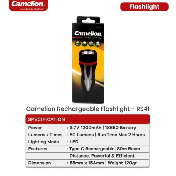 Camelion Rechargeable Flashlights RS41 - Image 7