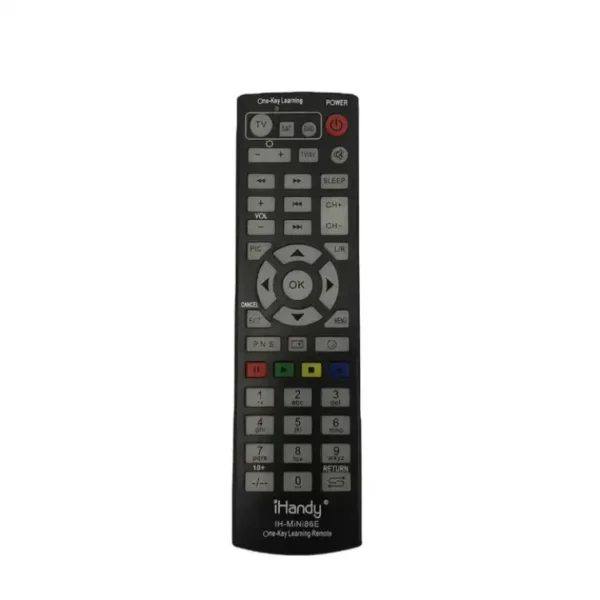 Universal ONE Key TV DVD SAT LEARNING REMOTE and ONE Key COPY,TV/SET TOP BOX BLACK Ihandy IH-MINI86E - Image 3