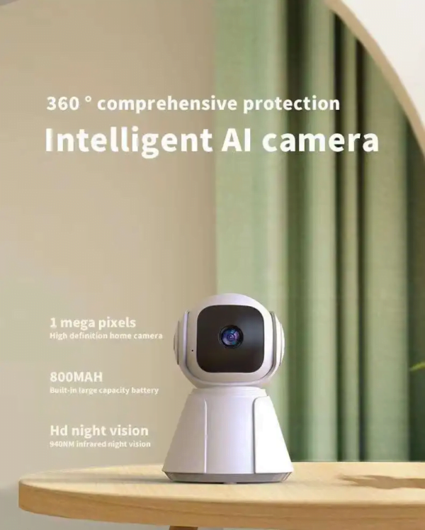 5MP Wireless Battery IP Camera with AI Detection | V380 Pro App | 10x Zoom, 360° PTZ, Full-Color Night Vision | Indoor Security CCTV with Motion Alerts - Image 8