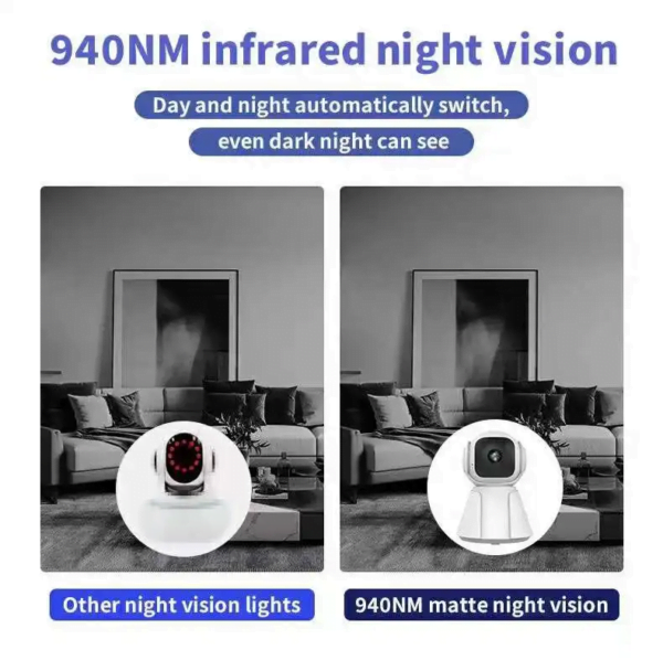 5MP Wireless Battery IP Camera with AI Detection | V380 Pro App | 10x Zoom, 360° PTZ, Full-Color Night Vision | Indoor Security CCTV with Motion Alerts - Image 7