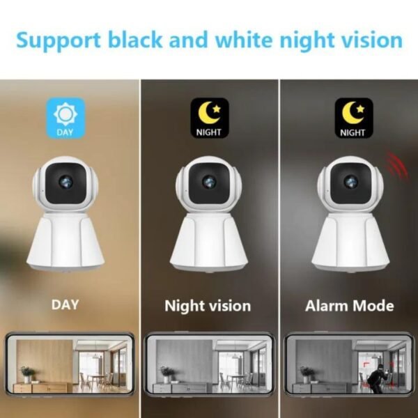 5MP Wireless Battery IP Camera with AI Detection | V380 Pro App | 10x Zoom, 360° PTZ, Full-Color Night Vision | Indoor Security CCTV with Motion Alerts - Image 14