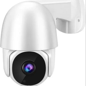 IP66 waterproof PTZ AHD camera for indoor/outdoor surveillance. Features infrared night vision, analog signal, and suitable for home security