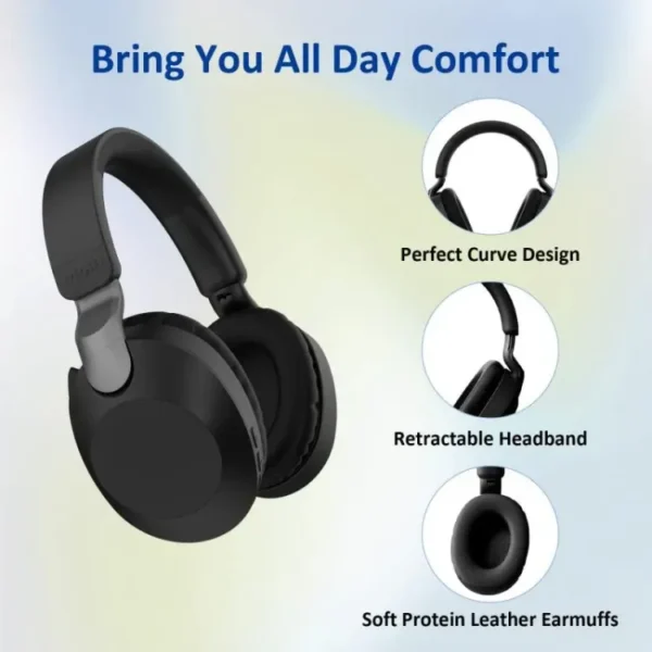 Joyroom JR-OH1 wireless Bluetooth headphones offer 15 hours of music playback with type-C charging - Image 4