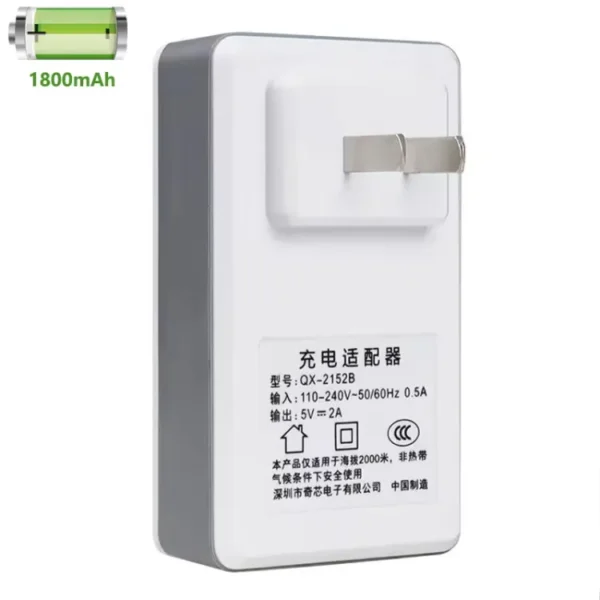 Top-notch Portable Mini UPS 5V 2A, ideal for CCTV cameras and rainproof applications. Compact and durable, it ensures uninterrupted power for your WiFi router, cameras, and multiple devices - Image 6