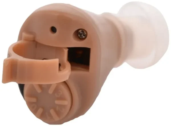 K-82 Mini In-Ear Hearing Aid with Clear Sound, 2 Batteries, Bluetooth, Invisible Design. - Image 5