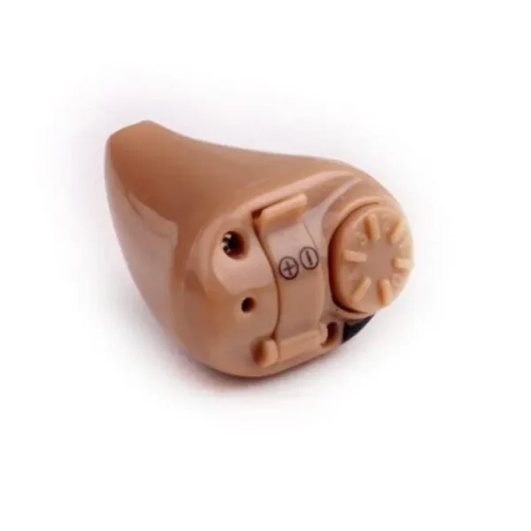 K-82 Mini In-Ear Hearing Aid with Clear Sound, 2 Batteries, Bluetooth, Invisible Design. - Image 2