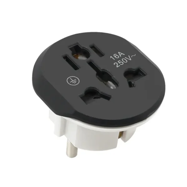 EU Plug Adapter Universal Travel Adapter 16A 250V EU Converter Socket AU US UK CN To EU Wall Socket AC High Quality CE