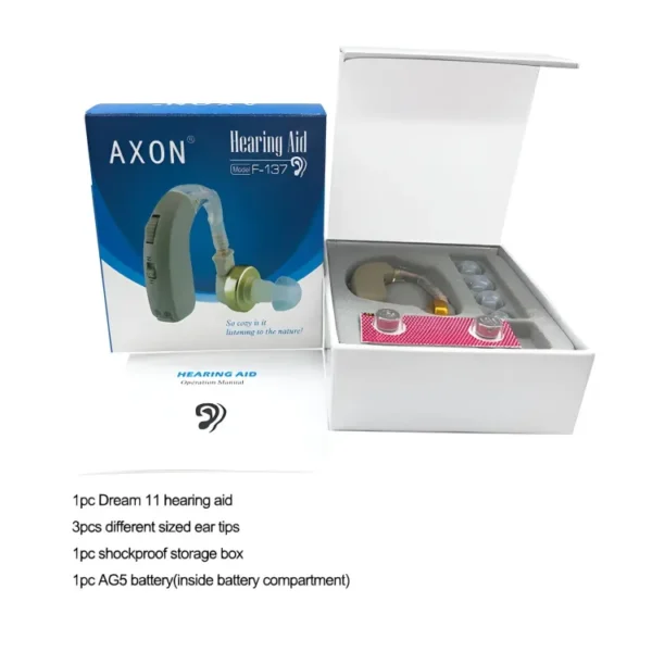 F137 Hearing Aid: Nature's Cozy Sounds for Satisfying Hearing Needs and Comfortable Listening Experience - Image 3
