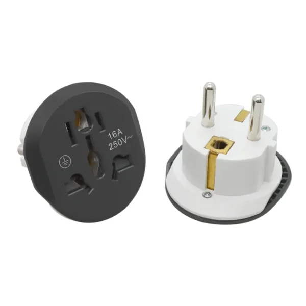 EU Plug Adapter Universal Travel Adapter 16A 250V EU Converter Socket AU US UK CN To EU Wall Socket AC High Quality CE - Image 8