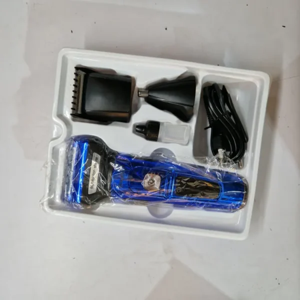 SOKANY 3-in-1 Rechargeable Hair Trimmer for Men – Beard, Nose, Face & Hair Clipper Grooming Kit - Image 2
