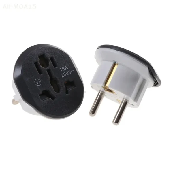 EU Plug Adapter Universal Travel Adapter 16A 250V EU Converter Socket AU US UK CN To EU Wall Socket AC High Quality CE - Image 5