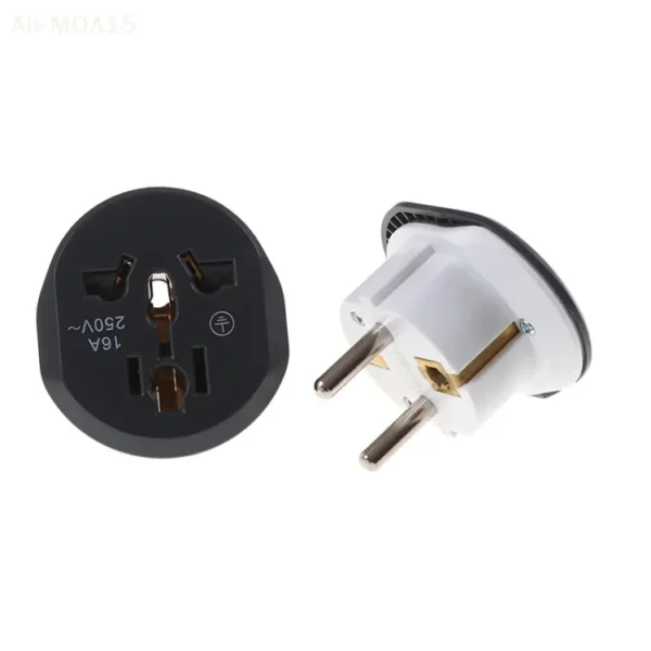 EU Plug Adapter Universal Travel Adapter 16A 250V EU Converter Socket AU US UK CN To EU Wall Socket AC High Quality CE - Image 4