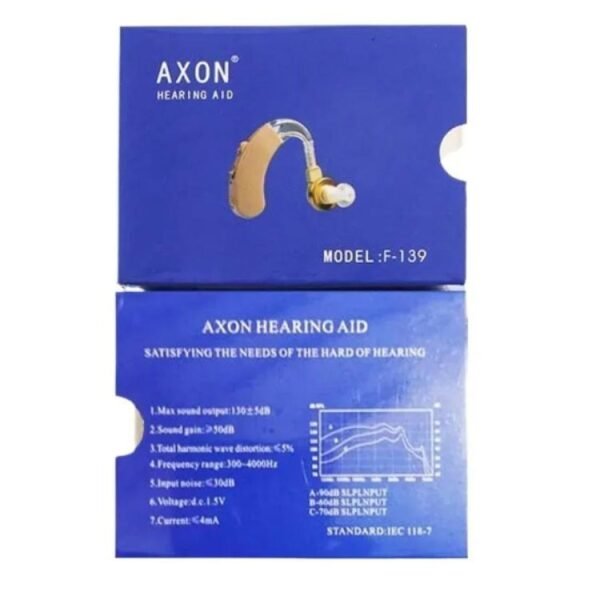 Comfortable F139 Hearing Aid: Genuine Digital Amplifier for Long-Term Portable Use with Earplugs - Image 6