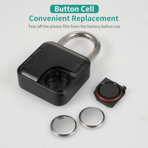 Fingerprint Smart door Padlock with Tuya App Control Keyless, Durable, and Secure, Doorlock... - Image 3
