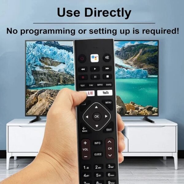 Haier Smart TV Remote Control for LED, LCD, – Universal Replacement for Home Entertainment Systems - Image 3