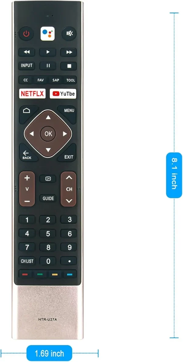 Haier Smart TV Remote Control for LED, LCD, – Universal Replacement for Home Entertainment Systems - Image 10