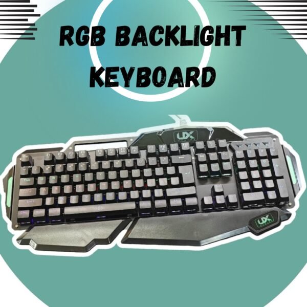 Wired Gaming Keyboard RGB Backlight - Image 5
