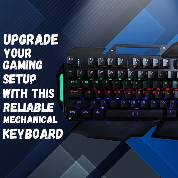 Wired Gaming Keyboard RGB Backlight - Image 3