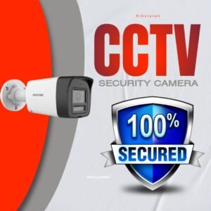 Hikvision CCTV Camera 2MP Two Way Audio, Siren Fixed Mini Bullet