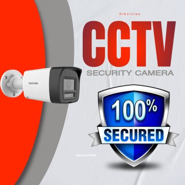 Hikvision CCTV Camera 2MP Two Way Audio, Siren Fixed Mini Bullet