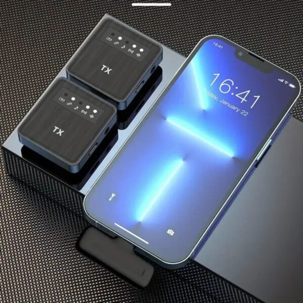 X1 Lavalier Wireless Microphone for Audio, Video, Voice Recording Mic for iPhone Android Mobile Laptop and PC. - Image 3