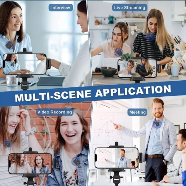 X1 Lavalier Wireless Microphone for Audio, Video, Voice Recording Mic for iPhone Android Mobile Laptop and PC. - Image 6