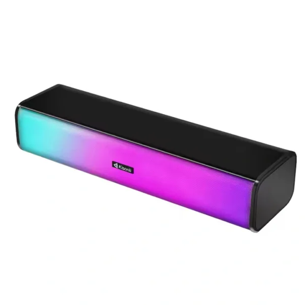 Kisonli RGB Gaming Wired USB Sound Bar System - Image 2