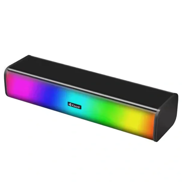 Kisonli RGB Gaming Wired USB Sound Bar System - Image 4